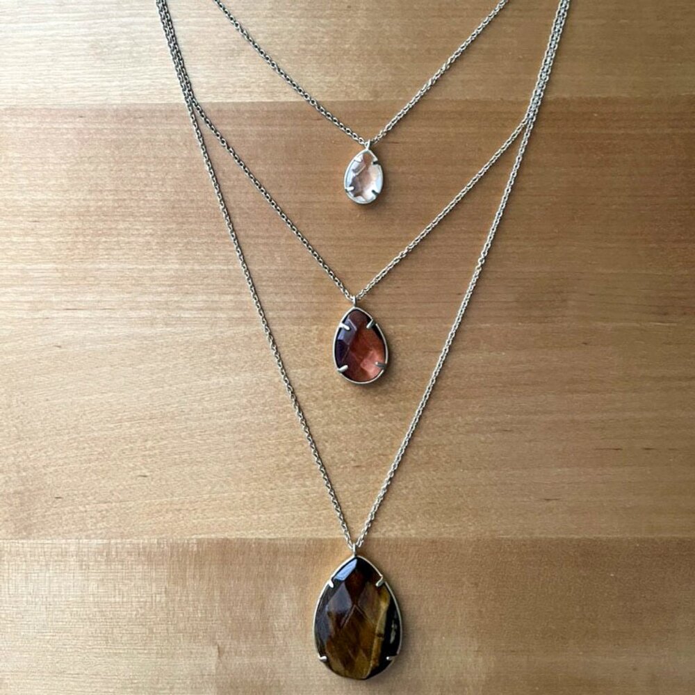 Chloe + Isabel - Minaret Three-Row Convertible Necklace